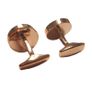 Personalised Cufflinks - Premier Range - Rose Gold - Pair Image 3
