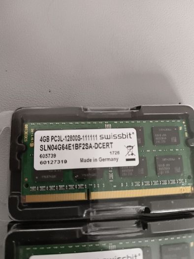 2 x Swissbit 4Gb PC3 Ram