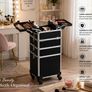 Professional Rolling Makeup & Beauty Case on Wheels Image 4