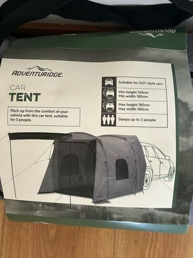 Brand new unopened car tent