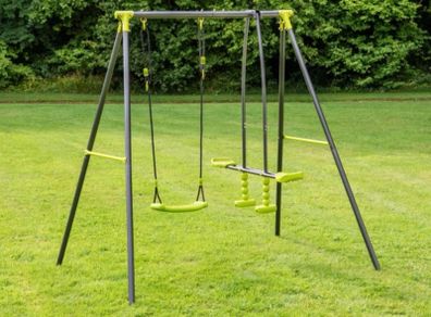 Swing Set and Slide