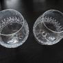 2 Galway Cut Crystal Brandy Glasses Image 2