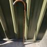 Stamped silver tipped walking stick, D18 Image 2