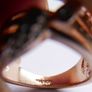 Vintage 18K GP Gold Plated Ring size K Image 8