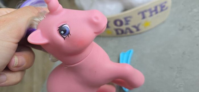 Twilight and Brush Unicorn Original Ponies MLP G1 My Little Pony 1983
