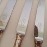 A1 Silverplate Cutlery, table Knives, George Butler Cavendish Image 3
