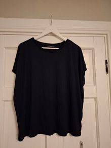 Dunnes Stores Modal T-Shirt Navy BNWT