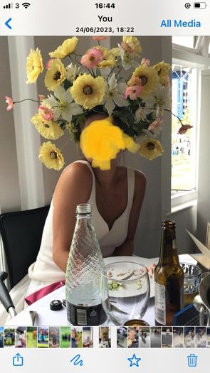 stunning hat / headpiece