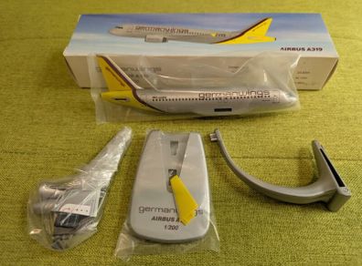 Germanwings 1:200 scale model airplane, Airbus A319 aircraft, NEW