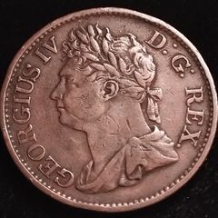#770 - Hibernia - Ireland - 1822 - Half Penny