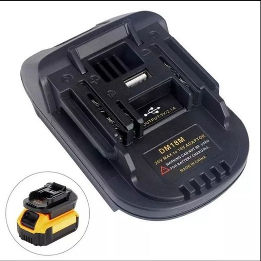 Battery Adapter Compatible with DEWALT or Milwaukee conversion to Makita Batteries MAKITA Power Tool Accessories Replaces
