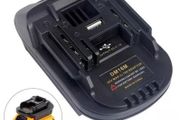 USB Battery Adapter For 18v  DEWALT\MILWAUKEE  M18 Convert To Makita 18V