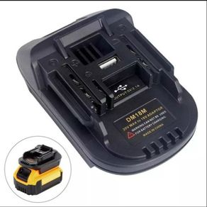 USB Battery Adapter For 18v  DEWALT\MILWAUKEE  M18 Convert To Makita 18V