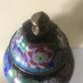 Antique/ Vintage Chinese Cloisonne Jar with Lid Image 4