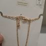 Golden necklace with charms Image 2