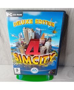 Sim City 4 Deluxe Edition Pc Cd Rom Game - Rare Retro Gaming