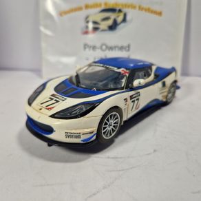 Scalextric C3599 Lotus Evora GT4 Slot Car  ( 24hr gt touring endurance Le Mans )