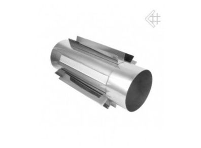 Heat-resistant Metal Radiator For Stove Fireplace Ribbed Pipe 180 Mm/0.8 Mm