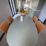Oval Dining table & 6 chairs Image 2