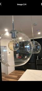 Kitchen Pendant Light X 2 & Bulbs