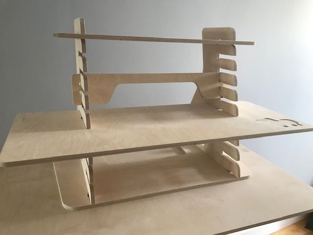 Flying Elephant Adjustable Stand Up Station