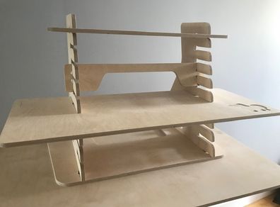 Flying Elephant Adjustable Stand Up Station