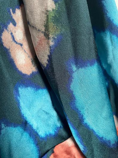 Boohoo Marble print satin dress size 8 New