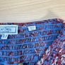 FAT FACE Womens Blouse Top - UK 12- Maroon Paisley Cotton Image 3