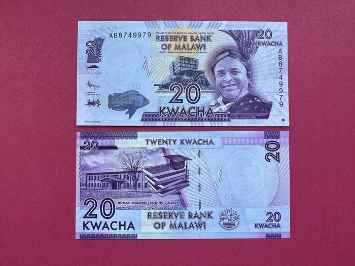 Malawi. 20. Kwacha. 2012  Pick  57a. ( Uncirculated )
