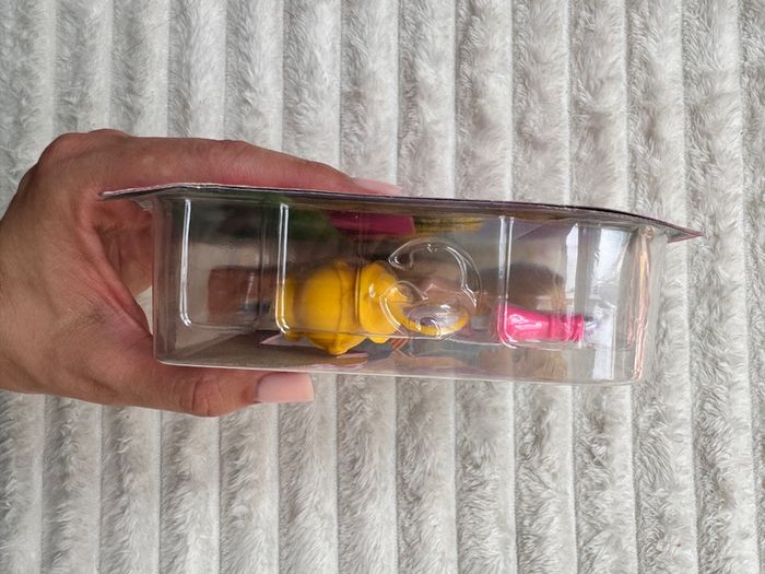 Mattel Barbie Chelsea Doll Blonde Camping Playset with Owl Sleeping Bag Damaged Box Please see photos