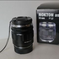 Voigtlander Nokton 35mm 1.2 + optional Metabones RF adapter