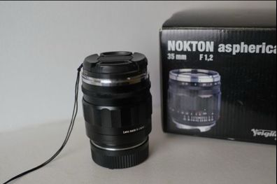 Voigtlander Nokton 35mm 1.2 + optional Metabones RF adapter