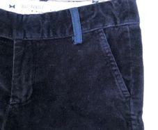 Billy Bandit Boys navy velvet trousers age 3-4