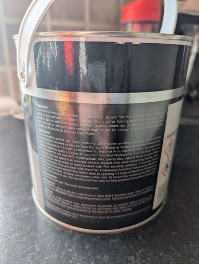 Anti-Slip Grey Floor Paint