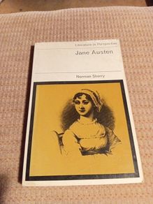 1971 Jane Austen. Literature in Perspective. Norman Sherry. Vintage.