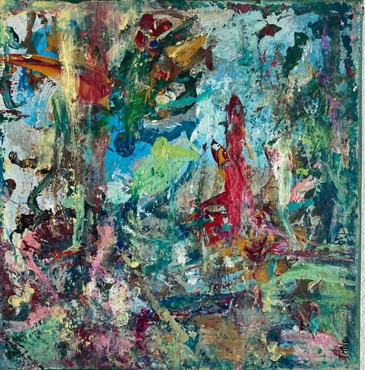 Original Abstract Painting Framed Original Abstract Paintin  Contemporary Irish Art