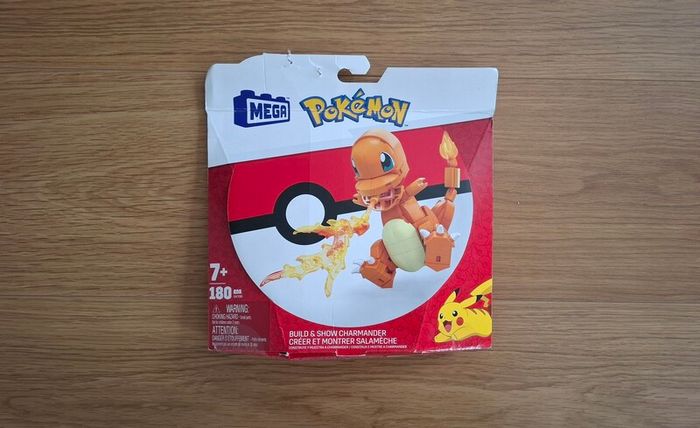 Mega Pokemon Charmander, 7+, 180 pieces