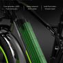 Lankeleisi XC4000 Fat Electric Bike - Green Image 9
