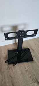 TV stand glass base