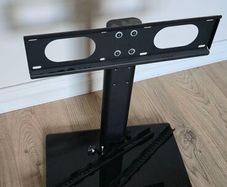 TV stand glass base