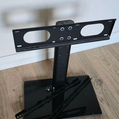 TV stand glass base