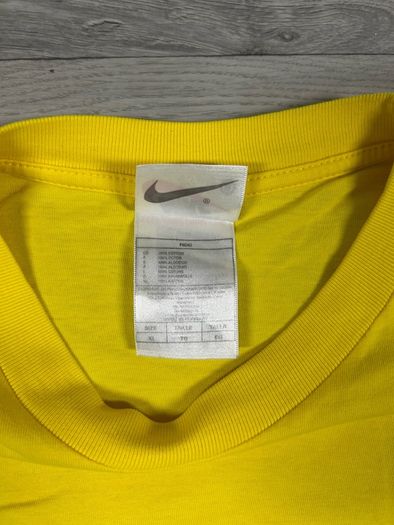 Rare Vintage 1998 Nike Ronaldo Fenomeno R9 Brazil Graphic T-Shirt Tee Mens XL