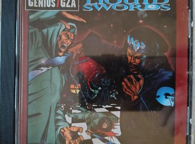 Genius / GZA - Liquid Swords CD (1995) WU TANG Conscious Hardcore Hip-Hop VG+