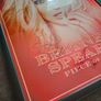 Britney Spears Signed Autographed Tour Poster Framed Image 2