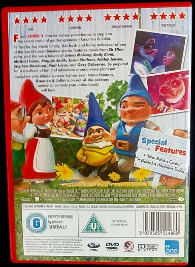Gnomeo & Juliet (2011) DVD