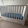 BR Baby Oslo sleigh cotbed Image 4