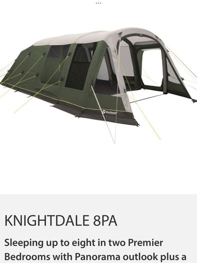 Outwell Air Beam and Pole Tents @ Jonscamping