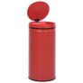Automatic Sensor Dustbin 70 L Carbon Steel Red Image 4