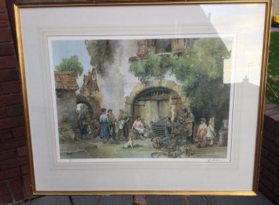 Art- Vintage Limited Edition Print ( E. R. Sturgeon)
