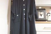Plus Size Longline Wool Cardigan Size Uk 18